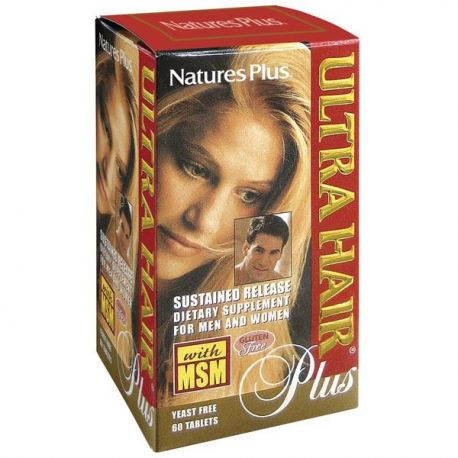 Nature's Plus Ultra Hair Plus 60 tabs