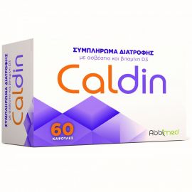 Abbimed Caldin 60 caps D3 with calcium - Bone Health Supplement 60 capsules