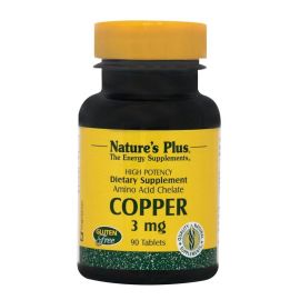 Nature s Plus Copper 3mg 90 tabs