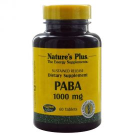 Nature s Plus Paba 1000mg 60 tabs