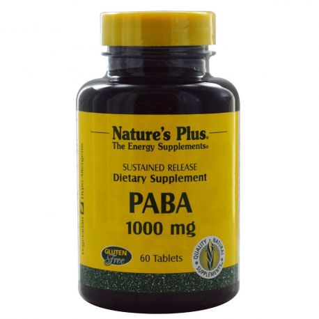 Nature's Plus Paba 1000mg 60 tabs