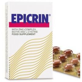EPICRIN CAPSULES Συμπλήρωμα διατροφής για δυνατά και υγιή μαλλιά και νύχια 30caps