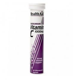 HEALTH AID Vitamin C 1000mg 20 Αναβράζουσες ταμπλέτες- ΦΡΑΓΚΟΣΤ
