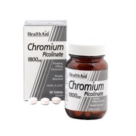 HEALTH AID Chromium Picolinate 200mg 60 tabs