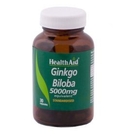 HEALTH AID GINKGO BILOBA 5000 mg 30 caps