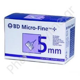 BD Micro-Fine Αιχμές για Πένα 31 G x 5mm