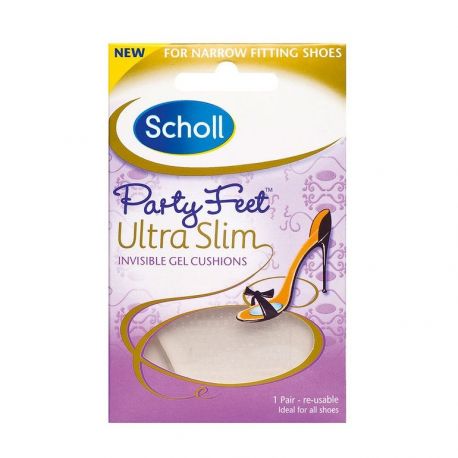 Dr Scholl Party Feet Ultra Slim Πατάκια Από Τζελ