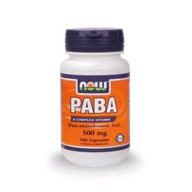Nowfoods PABA (Para-aminobenzoic Acid) 500mg 100 CAPS