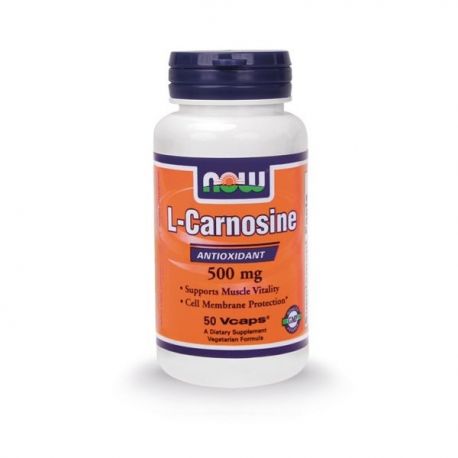 Nowfoods L-CARNOSINE 500mg 50 VCAPS