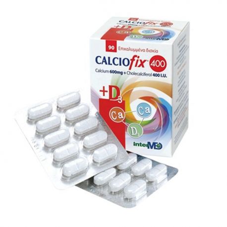 Intermed Calciofix400, Calci-600 & D3-400, 90 tabs