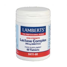 Lamberts Lactase Complex 200mg 60tabs