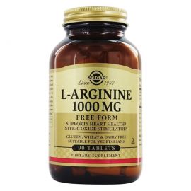 SOLGAR - L-ARGININE 1000mg tabs 90s