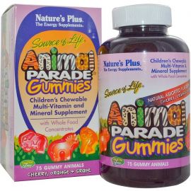 Nature s Plus Animal Parade Gummies 50 gum