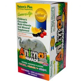 Nature s Plus Animal Parade Assorted 90 tabs