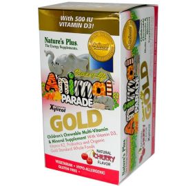Nature s Plus Animal Parade Gold Cherry 60 tabs