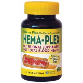 Nature's Plus Hema Plex 60 Vcaps