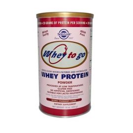 SOLGAR WHEY TO GO PROTEIN powder 454gr Φράουλα